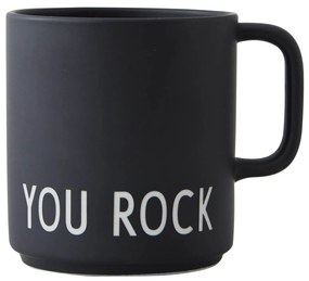 DESIGN LETTERS Porcelánový hrnček s uškom You Rock 300 ml