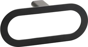 Bemeta Design ORGANIC BLACK: Držiak uterákov, kruhový - 167104380