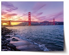 Sablio Plagát Golden Gate 5 - 60x40 cm