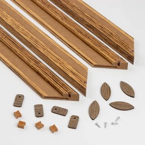 Eglo - LED Stm. prisadený panel POZZALLO LED/21W/230V 2700-6500K hnedá + DO