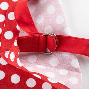 Kuchynský set BODKA červená 3 diely