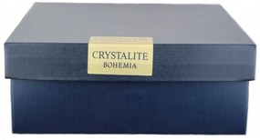 Crystalite Bohemia krištáľový whisky set Quadro (1+6)