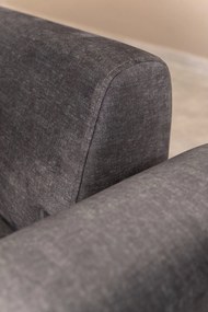 Nekonečno elegantná trojmiestna pohovka - Antracit
