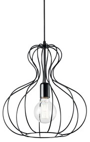 Závesné svietidlo Ideal lux 194295 AMPOLLA-1 SP1 BIANCO 1xE27 60W biela