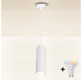 Brilagi - LED stmievateľný luster na lanku SELE 1xGU10/6,5W/230V biela