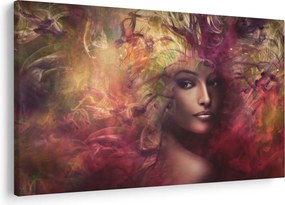 Obraz - Fantasy žena (90x60 cm)