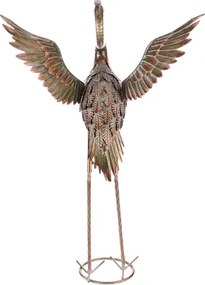 Volavka 84 cm - kovová záhradná dekorácia