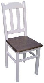 Stolička provence, jednoduchá - STO06: Biela - jelša