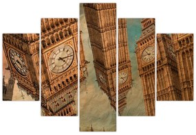 Obraz - Big Ben, Londýn (150x105 cm)