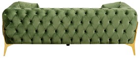 Bellissima Velvet 2-sedačka zelená