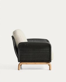 Béžové polstrované záhradné kreslo Alipa – Kave Home