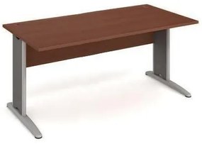 Kancelársky stôl Cross, 180 x 80 x 75,5 cm, rovné vyhotovenie, dezén orech