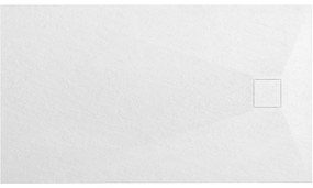 Rea Magnum White, SMC sprchová vanička 120x80x2,5 cm, biela, REA-K3336