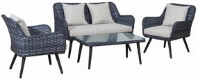 ZÁHRADNÝ SET MODESTO POHOVKA + 2 x KRESLO + STÔL