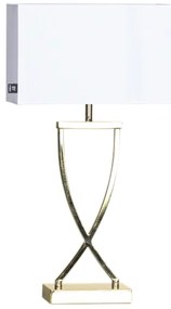 ByRydens 2829610-5000 - Stolná lampa OMEGA 1xE27/5W/230V biela/zlatá