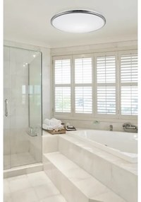 Top Light -LED Kúpeľ. stropné svietidlo SILVER LED/24W/230V IP44 pr. 39 cm chróm