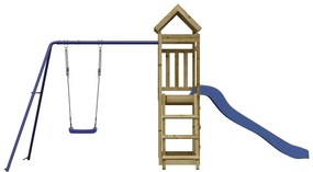 Vonkajšia súprava na hranie impregnovaná borovica