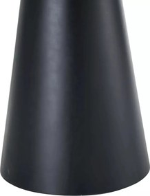 Kulatý jídelní stůl Angel 120 cm dub přírodní/černý