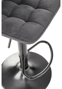 Barová stolička 106x43 cm antracit