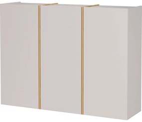 Krémová/v prírodnej farbe predsieňová zostava 168x200x37 cm Libbiano – Germania