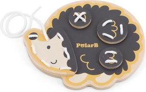 PolarB prepletanie zvieratiek – vzdelávacia drevená hračka