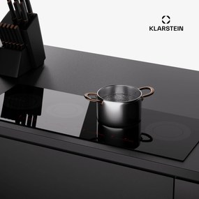 Klarstein Masterzone Slim Round, indukčná varná doska, max. 7200 W, vstavaná, 4 zóny