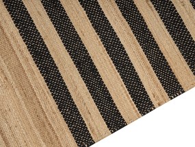 Jutový koberec 160 x 230 cm béžový ERICEK Beliani