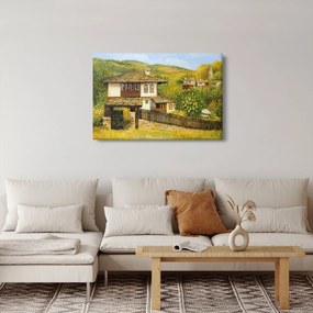 Obraz - Chalúpky v lete (90x60 cm)
