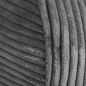 Tmavosivý menčestrový sedací vak Sofa Tube 190 – SLOWDOWN