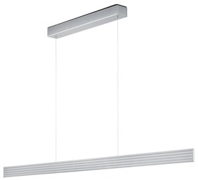 Závesné LED svietidlo Fara, up/down, 132cm nikel