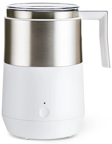 Indukčný napeňovač mlieka, krémovobiely