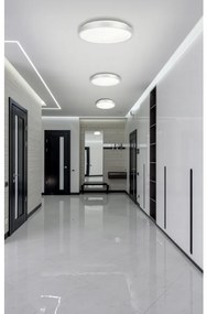 BERGE LED Plafond 2xE27 IP20 SEMO-R STRIEBORNÁ
