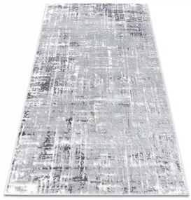Moderný MEFE koberec   8722 Pásy vintage, sivo / biely