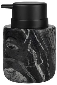 Čierny mramorový dávkovač mydla 0.2 l Marble – Mette Ditmer Denmark