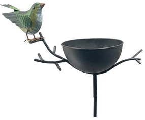 Zapichovacie napájadlo pre vtáky Kate, 122x29 cm, kov, viacfarebná