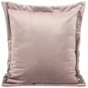 SADA DEKORAČNÝCH OBLIEČOK NA VANKÚŠ 2KS RIA 45X45 CM PÚDROVO RUŽOVÁ
