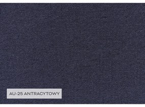 Antracitová rozkladacia/s úložným priestorom rohová pohovka (ľavý roh/do tvaru "U") Classy Sophie – Miuform