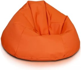 Sedací vak guľa Maxi polyester TiaHome - Oranžová