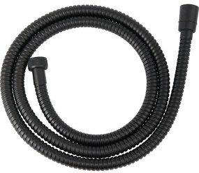 Sprchová hadica čierna 150 cm