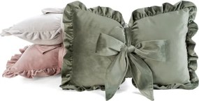 Dekoračný vankúš BOW 2 mätový