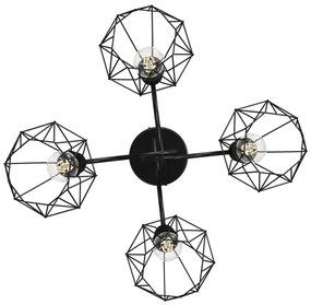 Prisadený luster BERGEN 4xE27/60W/230V