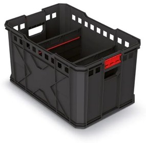 Dílenský box XEBLOCCK PRO 53,6 x 35,4 x 30 cm černo-červený