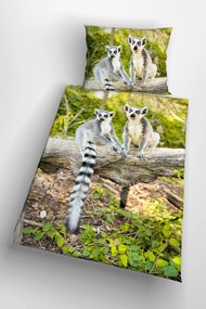 3d obliečky Lemur 140x200 cm
