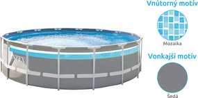 Intex | Bazén Florida CLEARVIEW 4,88x1,22 m s kartušovou filtráciou | 10340259