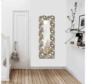 Nástenné zrkadlo 120x40 cm pestrofarebná