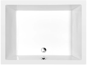 Polysan Polysan, DEEP hlboká sprchová vanička obdĺžnik 120x90x26cm, biela, 72383