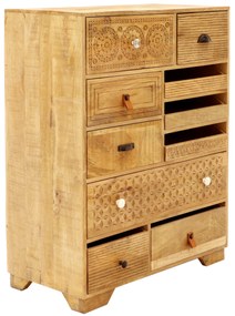 furniture-nabytek.cz - Rustikálna komoda z manga 90x115x45