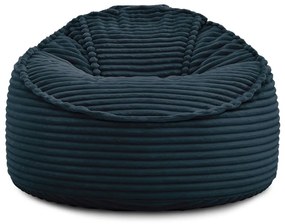 Tmavomodrý menčestrový sedací vak Socrate – Bobochic Paris