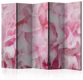 Paraván - azalea (pink) II [Room Dividers] Veľkosť: 225x172, Verzia: Akustický
