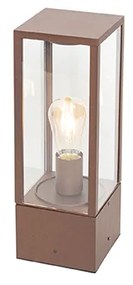 Priemyselná vonkajšia stojaca lampa hrdzavohnedá 40 cm IP44 - Charlois